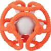 NATTOU Biss Silikonball 2in1 Ohne BPA 10 Cm Orange-grau -Nattou 11431e004c3325d9a183c182fb2d7134