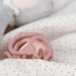 NATTOU Biss Silikonball 2in1 Ohne BPA 10 Cm Rosa -Nattou 29d99b6d67fdc952492b77b74dc4be84