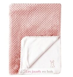 Kuscheldecke Baby Lapidou Pink Und Weiß - Nattou