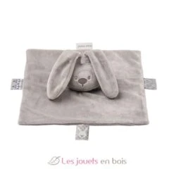 Lapidou Kuscheltuch Grau - Nattou