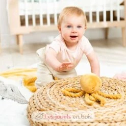 Krake Ocker - Nattou -Nattou 877534 nattou peluche octopus ocre 2