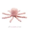Lapidou Rosa Tintenfisch - Nattou 1 Lapidou Rosa Tintenfisch - Nattou -Nattou 877541 nattou octopus lapidou peluche pieuvre rose
