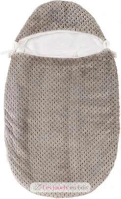 Fußsack Lapidou Cocoon Grau - Nattou