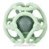 Set Mit 2 Silikonkugeln Grüne Minze - Nattou -Nattou 879064 nattou set de 2 balles silicone vert menthe