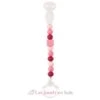 Schnullerkette Silikon Koralle - Nattou -Nattou 879309 nattou attache tetine silicone corail