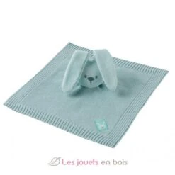 Lapidou Kuscheltuch Stricken Minze - Nattou