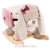 Schaukel Spielzeug - Nina Kaninchen - Nattou 1 Schaukel Spielzeug - Nina Kaninchen - Nattou -Nattou 987295 nattou bascule nina le lapin