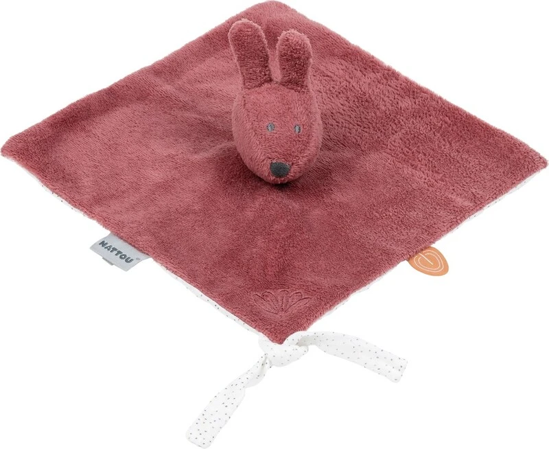 NATTOU Haustierhäschen Bonnie SB Altrosa 27x27 Cm