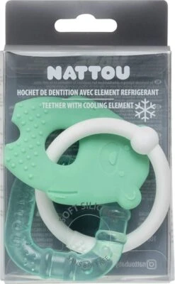 NATTOU Silikonbiss Mit Kühlteil Ohne BPA Grüne Katze 9 NATTOU Silikonbiss Mit Kühlteil Ohne BPA Grüne Katze -Nattou dc5c5b4cf8e72bd59aee75b1981bcc81