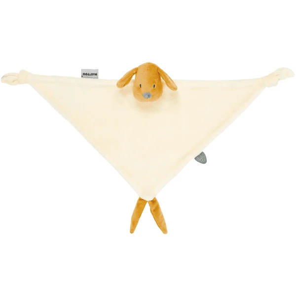 Nattou Charlie Maxi-Kuscheltuch Flanell Vanille 3 Nattou Charlie Maxi-Kuscheltuch Flanell Vanille