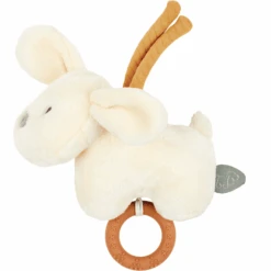Nattou Charlie Mini-Spieluhr Hund Flanell Vanille