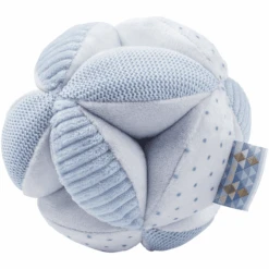 Nattou Lapidou Ball Mit Aktivitäten Blau