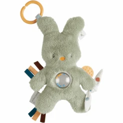 Nattou Lapidou Tipidou Kuscheltier Mit Aktivitäten Grün