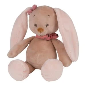 NATTOU Mini-Kuscheltier Hase Pauline 20cm In Beige 3 NATTOU Mini-Kuscheltier Hase Pauline 20cm In Beige