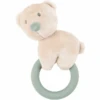 Nattou Romeo, Jules & Sally Rassel Mit Silikonring Bär -Nattou nattou romeo jules sally rassel mit silikonring baer a390992