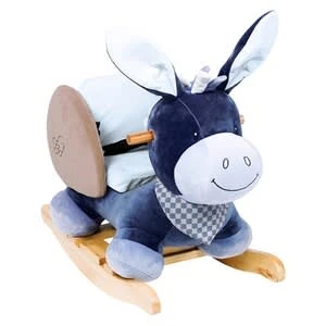 NATTOU Schaukeltier Alex Der Esel In Blau 3 NATTOU Schaukeltier Alex Der Esel In Blau